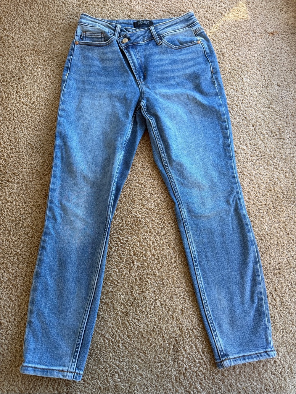 JUDY BLUE Women’s Blue Slim Straight Jeans size 5/27